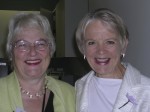 Prof. Janet Treasure and June Alexander.
