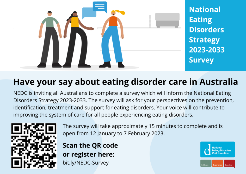 Public survey invites Australians to contribute to national eating disorder strategy